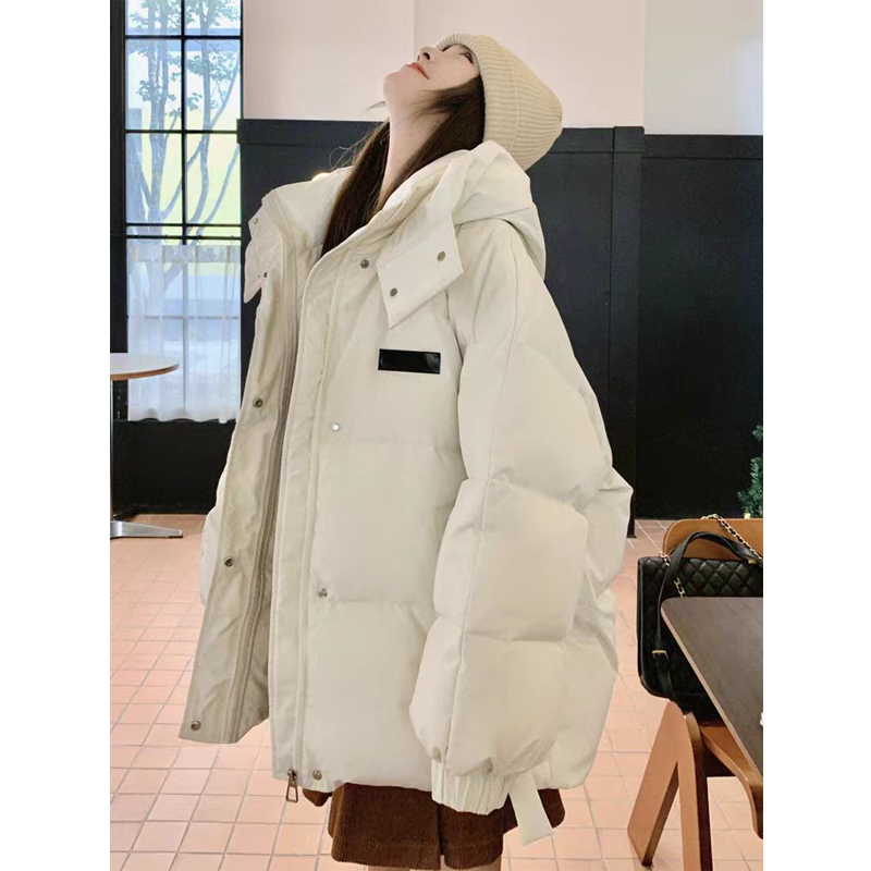 Winter loose bread clothing thick cotton coat for women