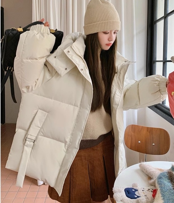 Winter loose bread clothing thick cotton coat for women