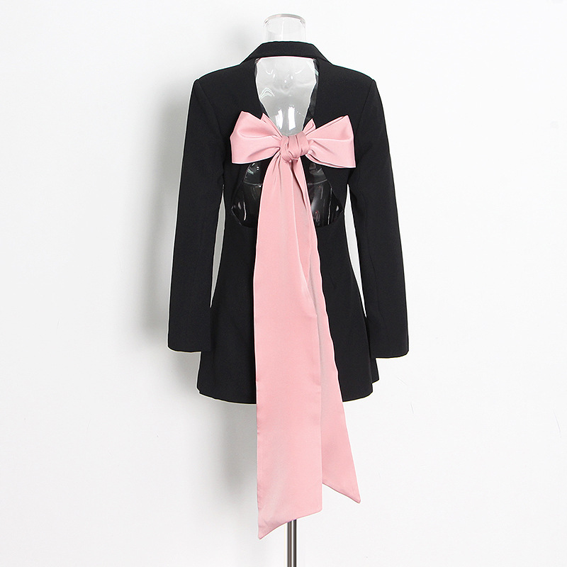 France style pure business suit light luxury coat