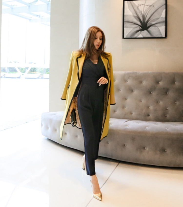 Fashion business suit Western style jumpsuit for women