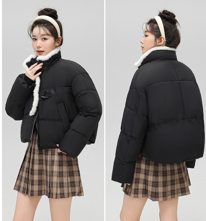 Winter cstand collar cotton coat fashion loose coat for women