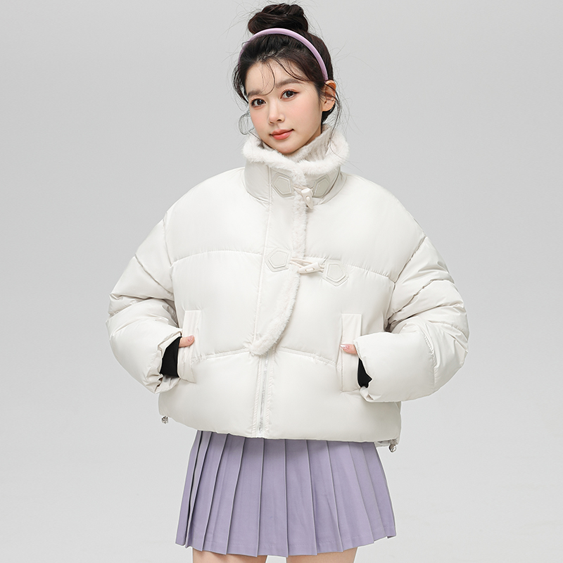 Winter cstand collar cotton coat fashion loose coat for women