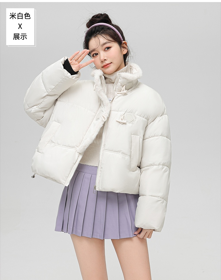 Winter cstand collar cotton coat fashion loose coat for women