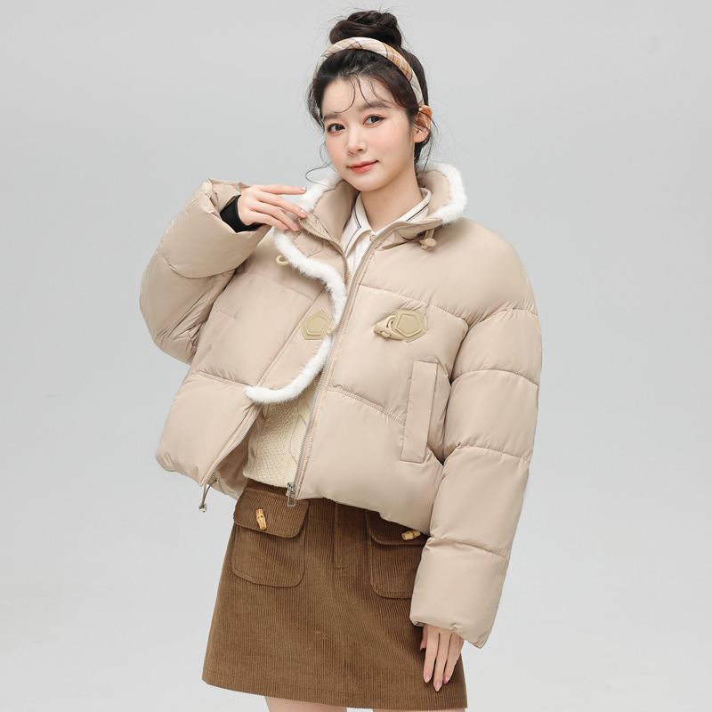 Winter cstand collar cotton coat fashion loose coat for women