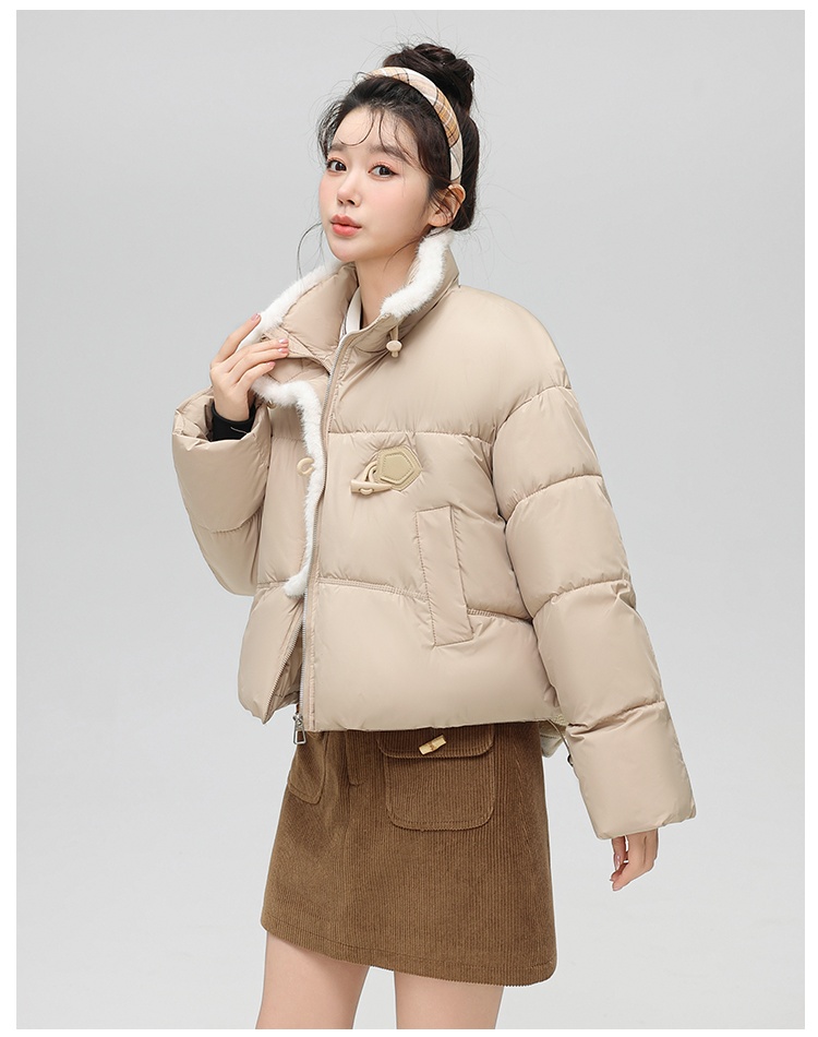 Winter cstand collar cotton coat fashion loose coat for women