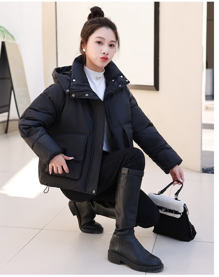 Short loose cotton coat down small fellow coat