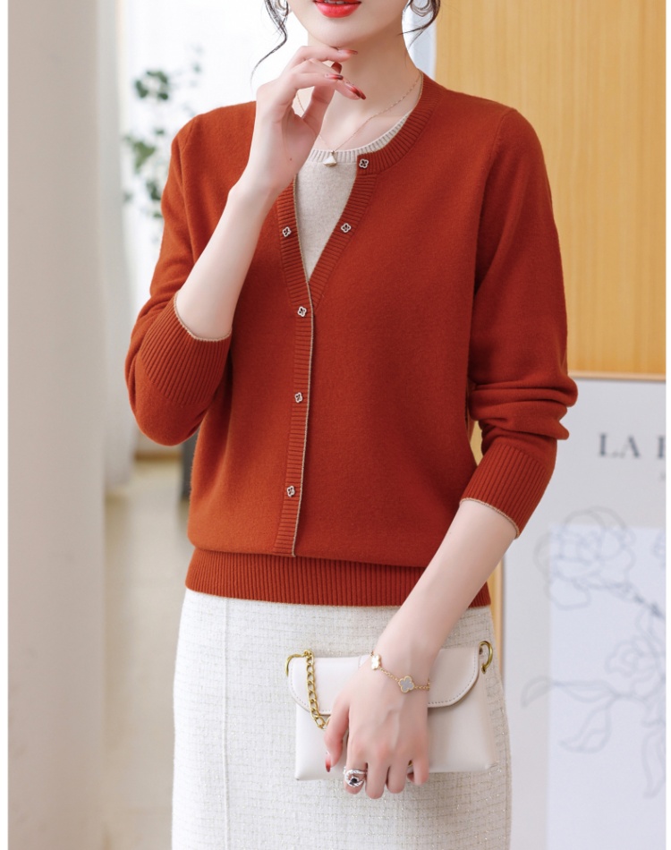 Loose shirts bottoming sweater for women