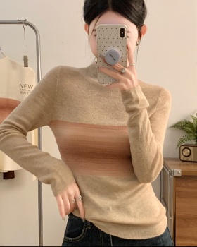 Wool half high collar autumn and winter supersoft sweater