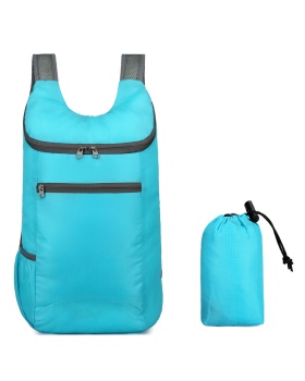 Portable waterproof backpack student colorful schoolbag