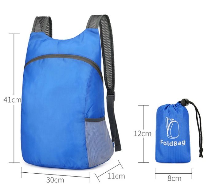 Outdoor sports ultralight backpack portable couples schoolbag