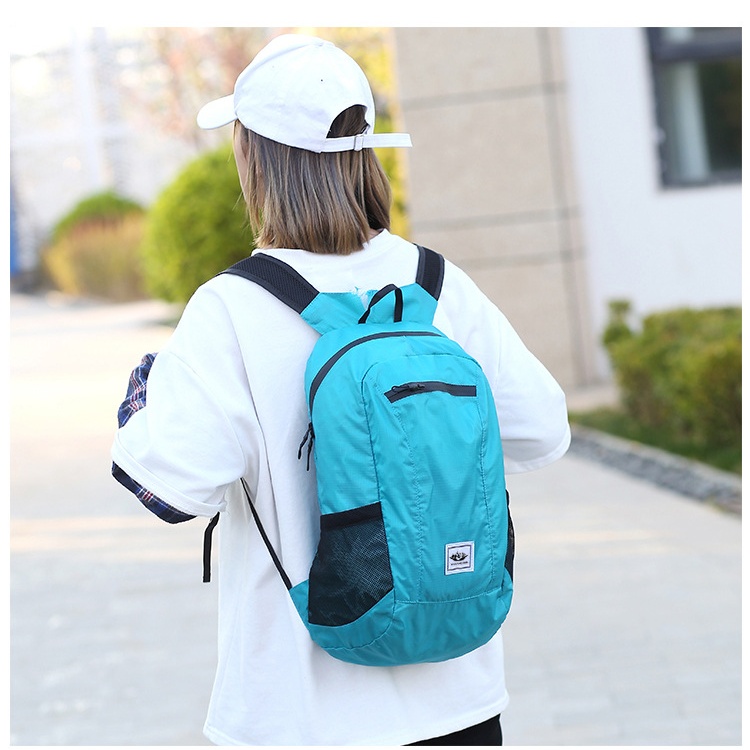 High capacity travel backpack colorful portable backpack