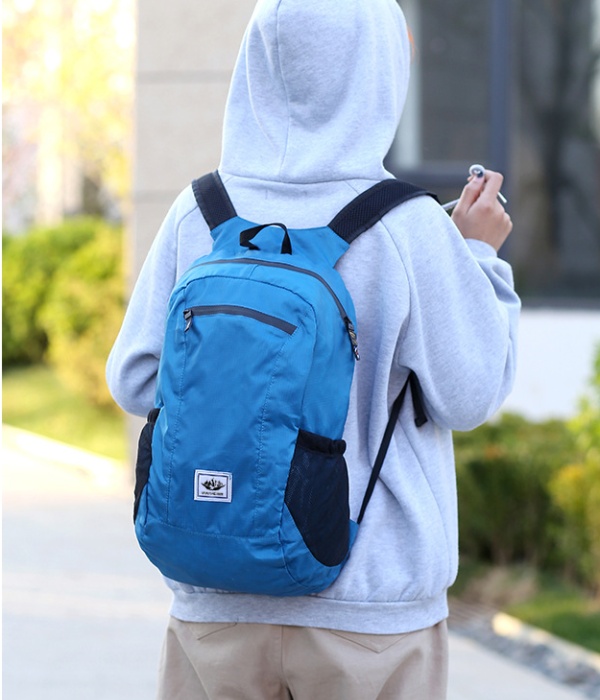 High capacity travel backpack colorful portable backpack