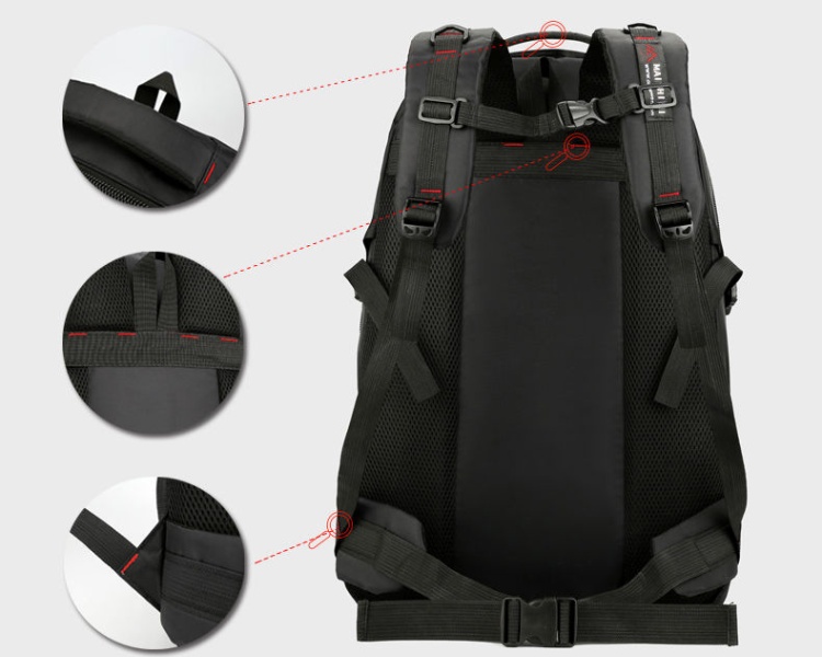 Sports backpack Casual travel bag for men