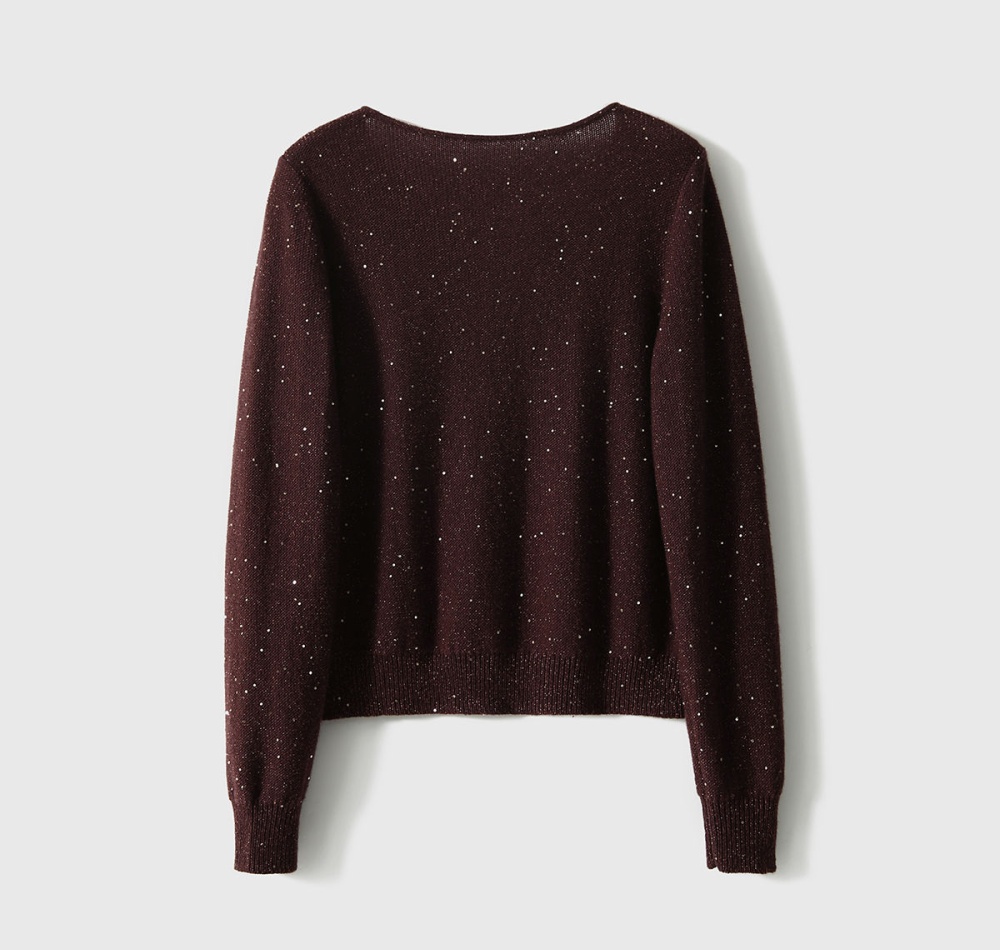 Lazy autumn and winter tops knitted bottoming sweater