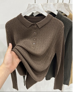 Autumn and winter sweater bottoming shirt for women