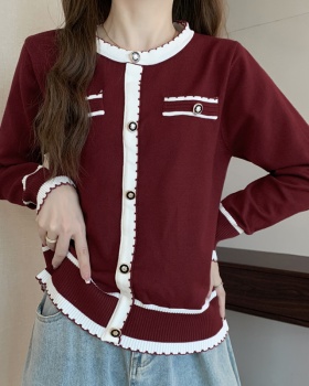 Autumn and winter sweater knitted tops for women