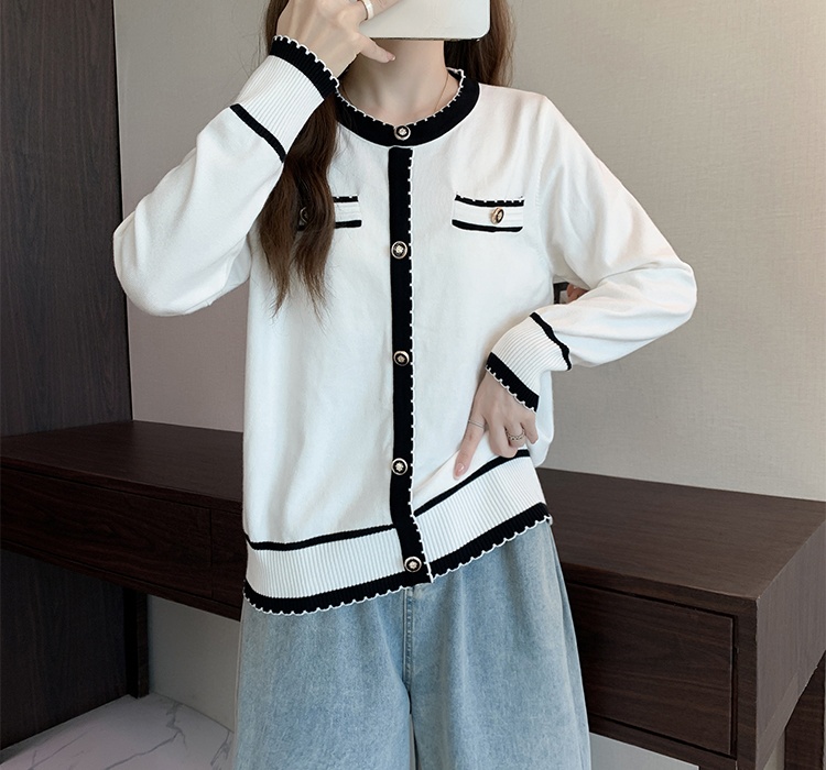 Autumn and winter sweater knitted tops for women