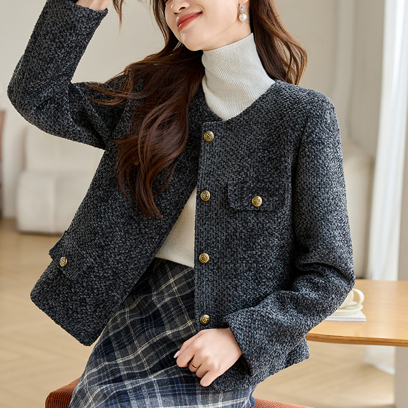 Clip cotton winter tops thick niche coat for women