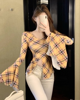 Slim long sleeve spicegirl fashion tops for women