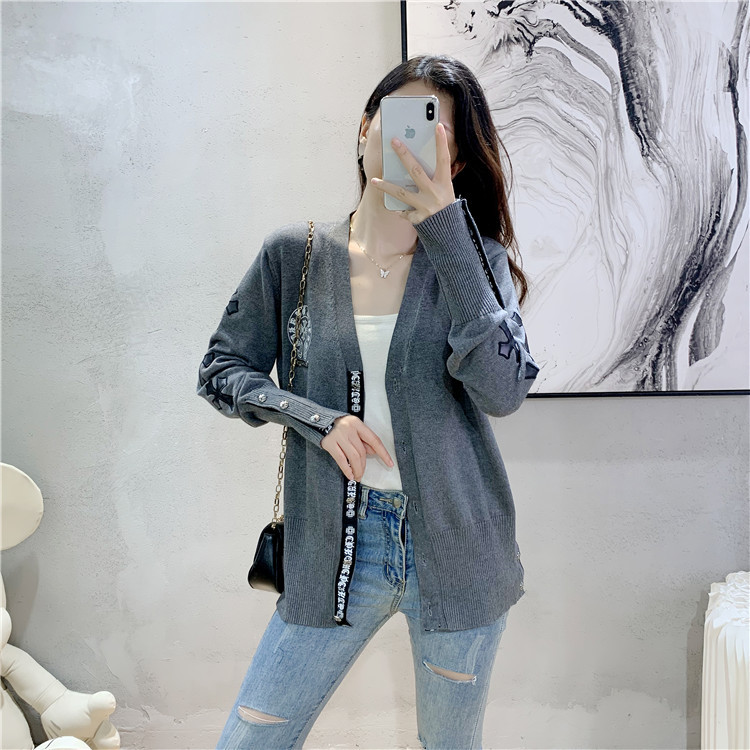 Slim niche knitted sweater loose spring tops for women