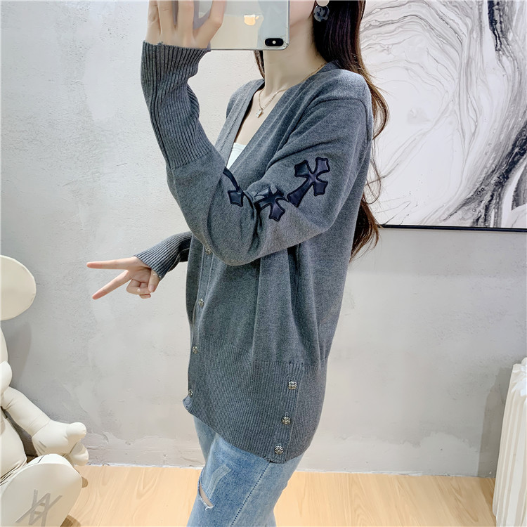 Slim niche knitted sweater loose spring tops for women