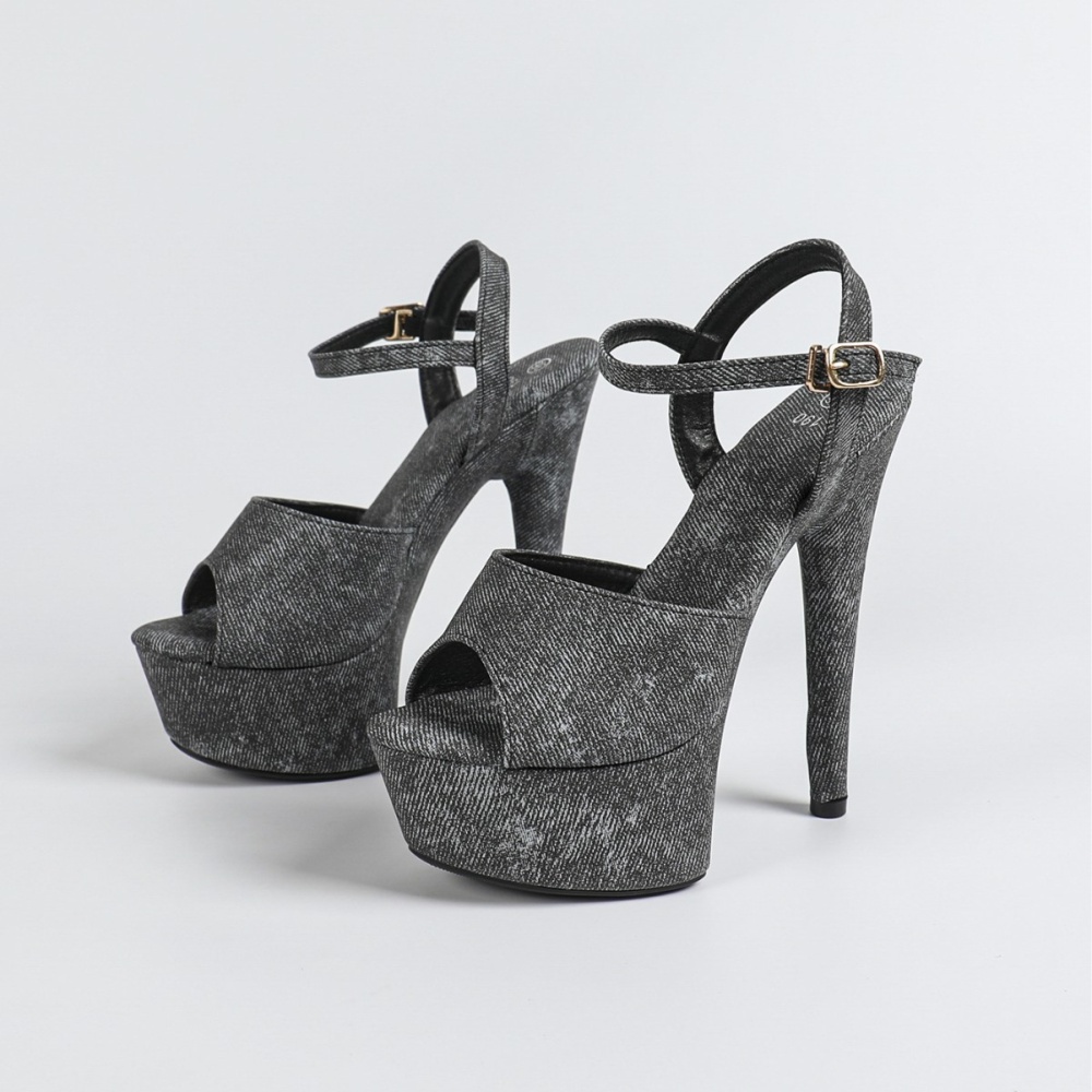 Fine-root very high platform high-heeled sexy sandals