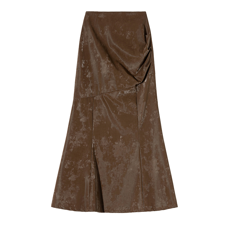 Package hip high waist long fashion skirt