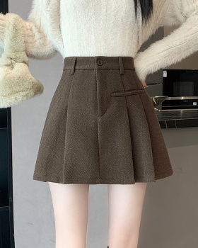 Anti emptied skirt autumn and winter short skirt