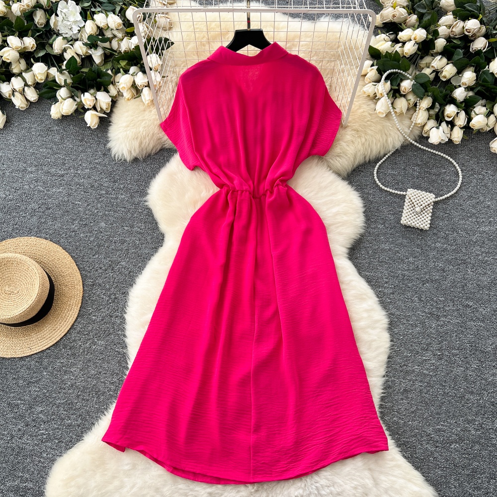 Casual loose dress fashion long dress for women