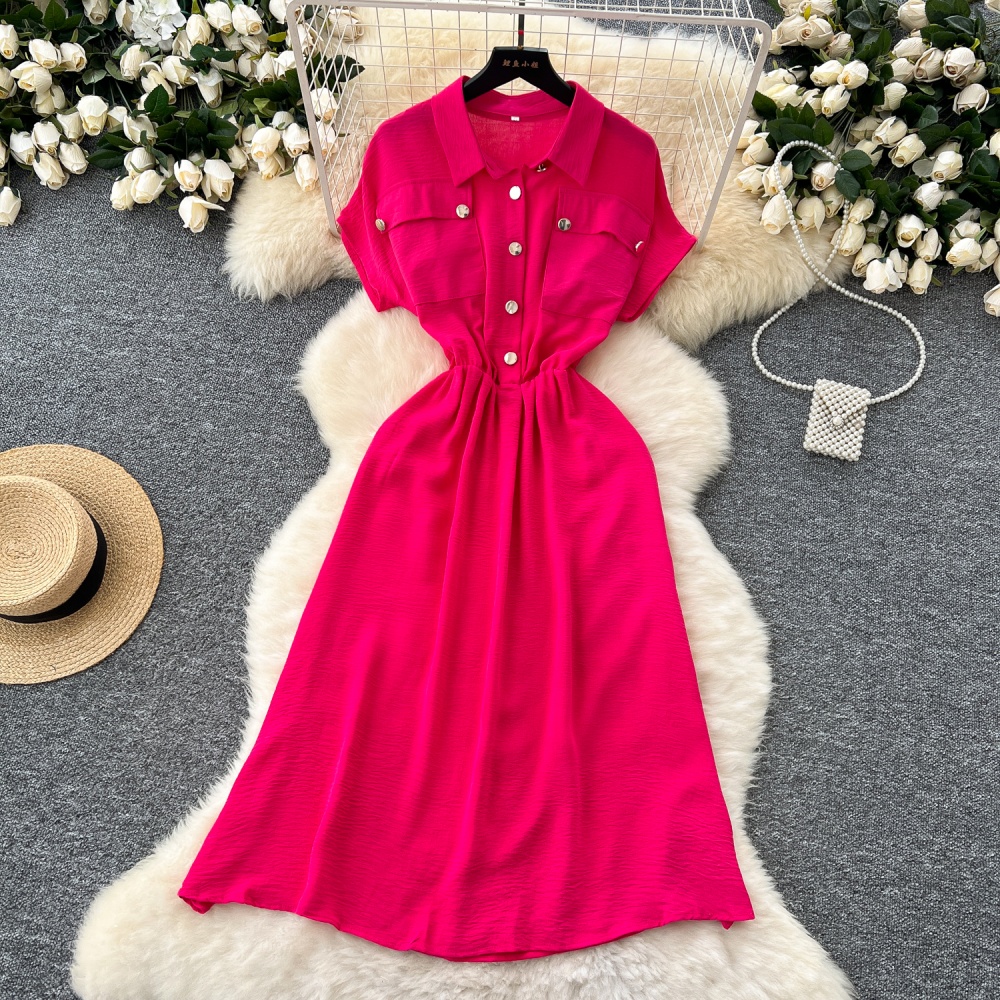 Casual loose dress fashion long dress for women