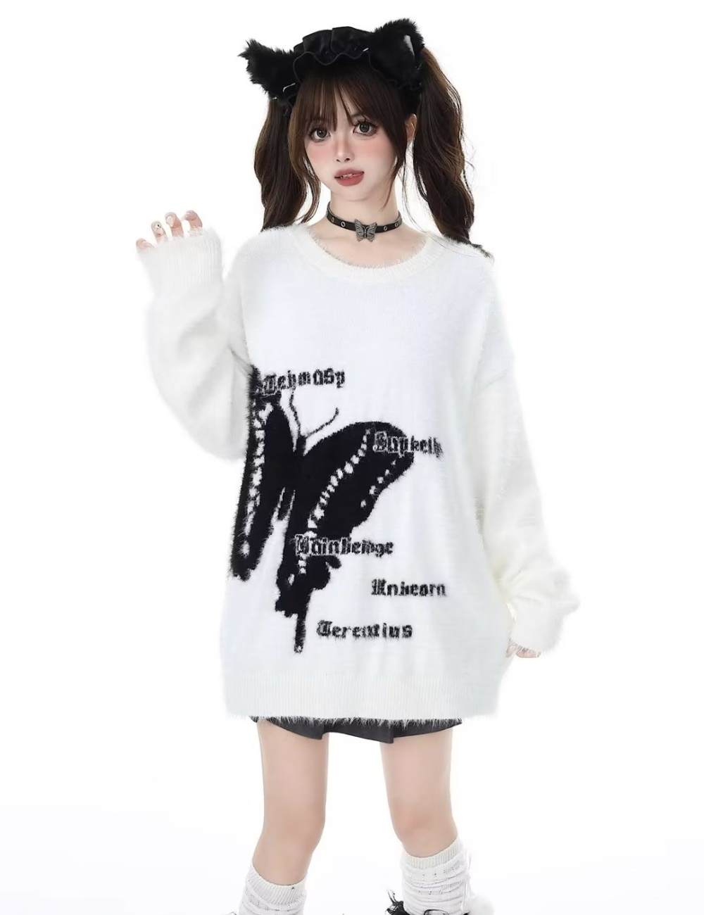 American style girl sweater autumn and winter tops