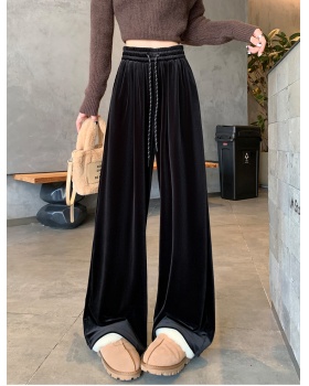 High waist casual pants wide leg pants for women