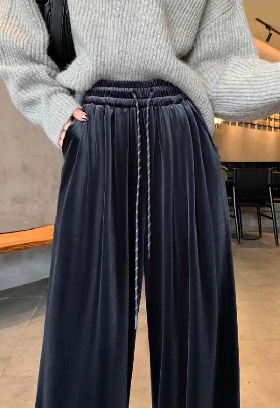 High waist casual pants wide leg pants for women