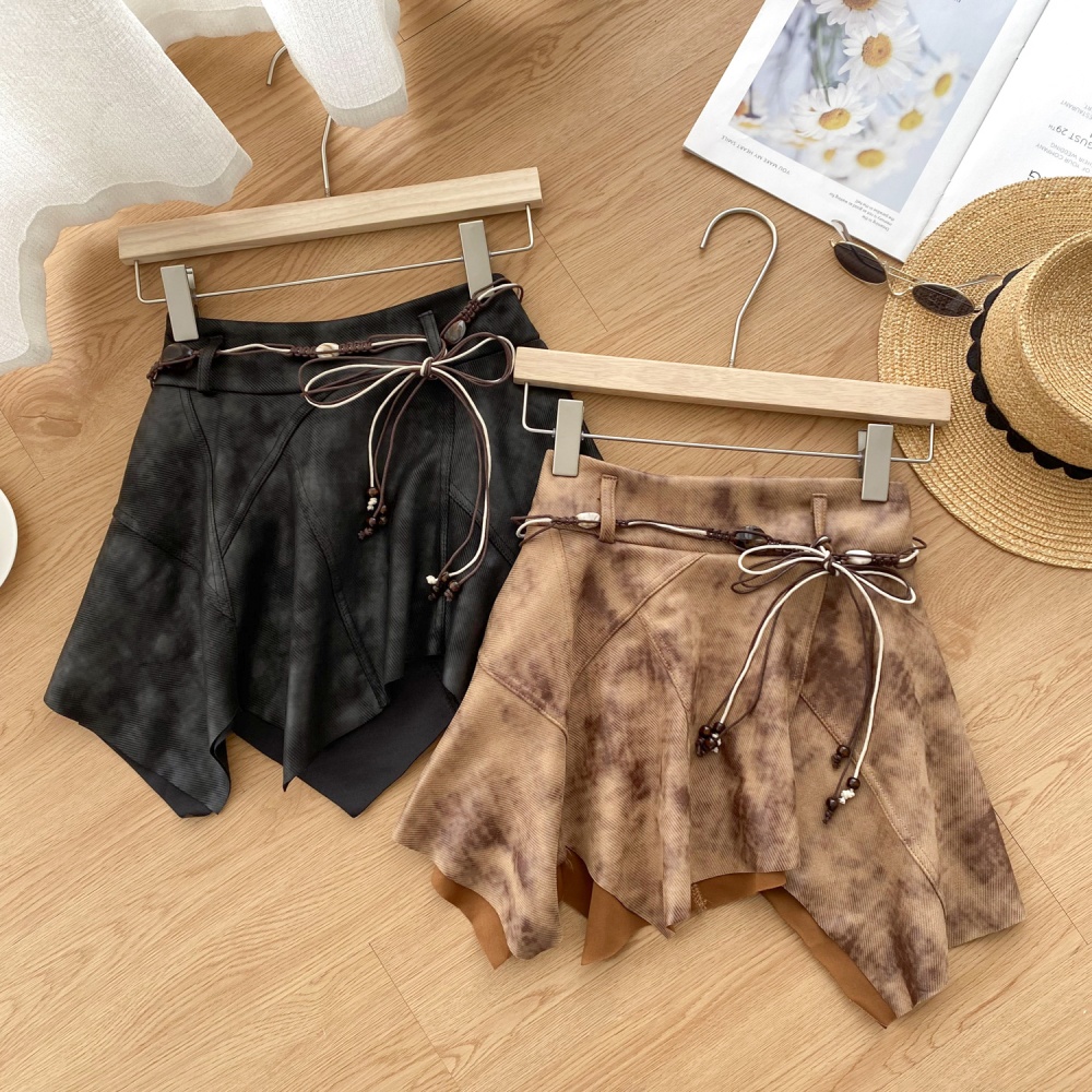 A-line irregular spicegirl blooming skirt for women