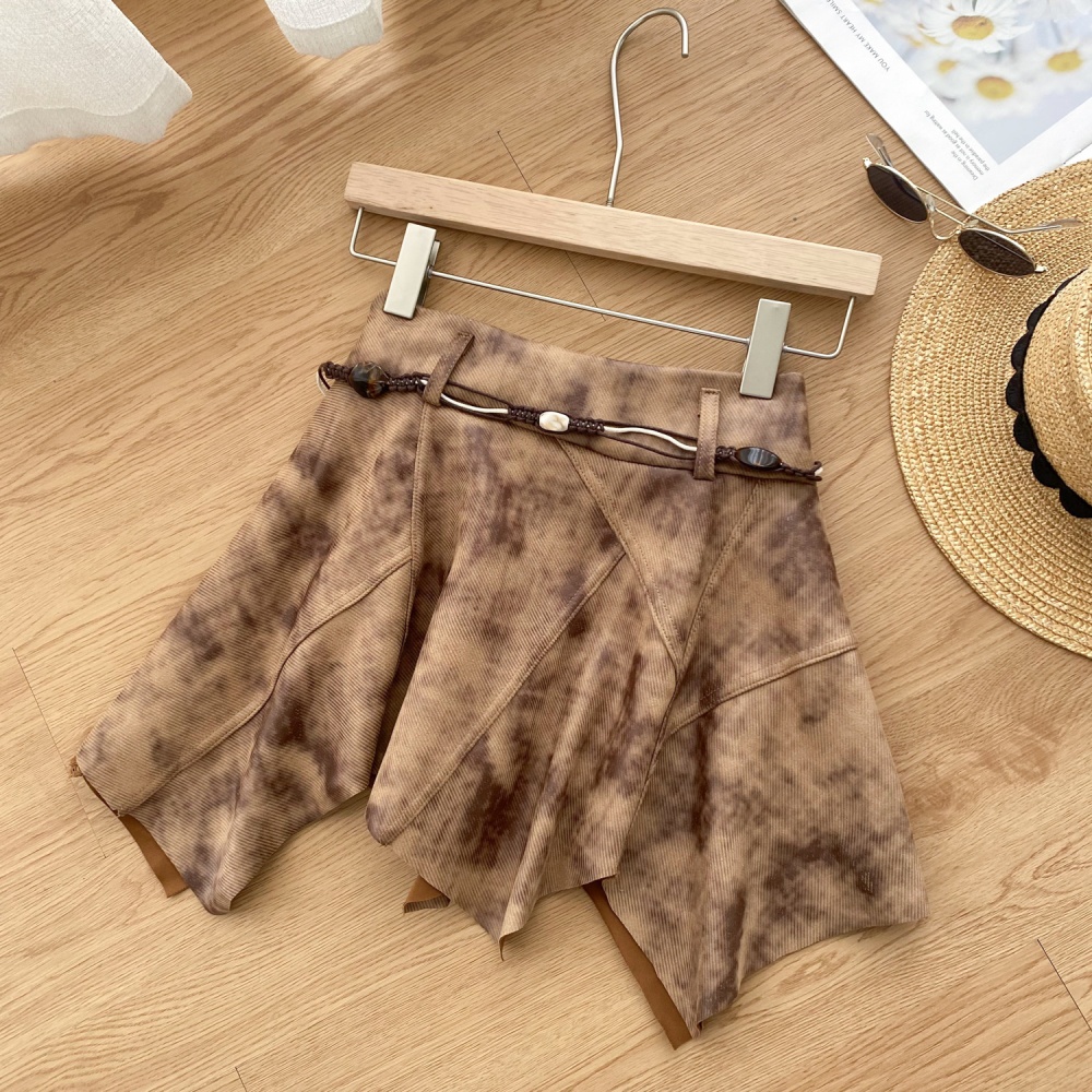 A-line irregular spicegirl blooming skirt for women