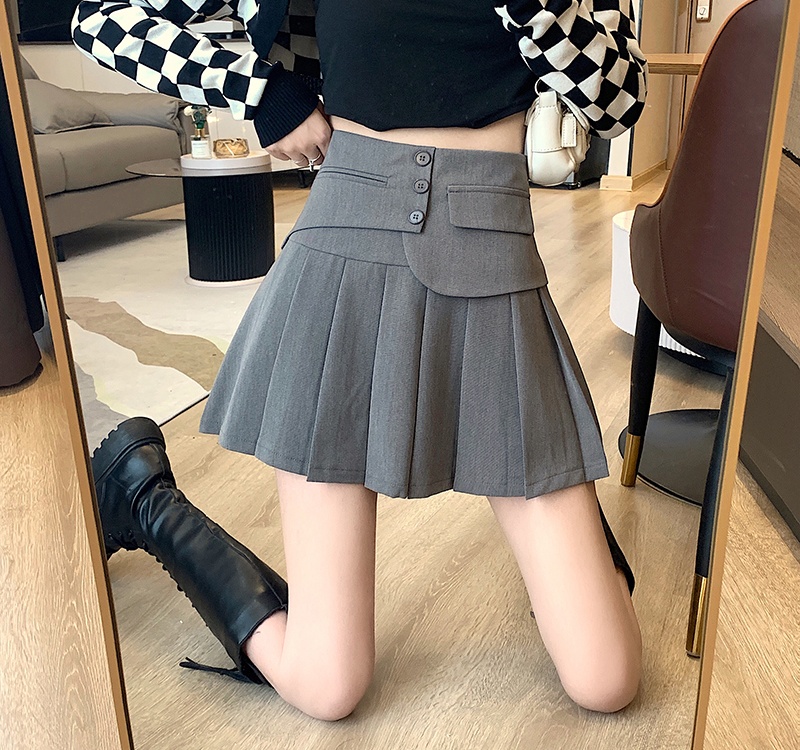 High waist slim business suit small fellow skirt