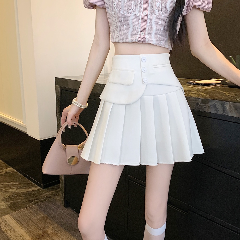 High waist slim business suit small fellow skirt