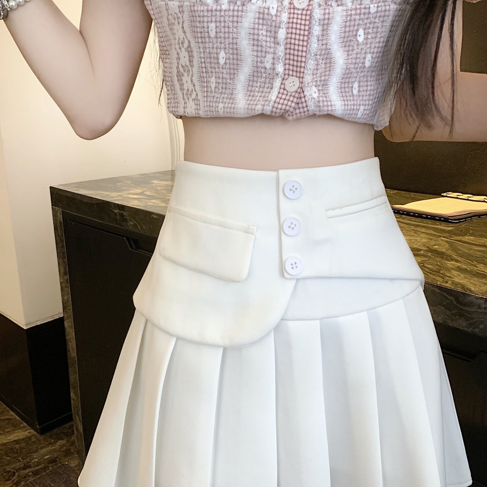 High waist slim business suit small fellow skirt