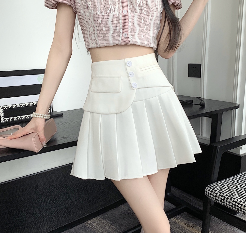 High waist slim business suit small fellow skirt