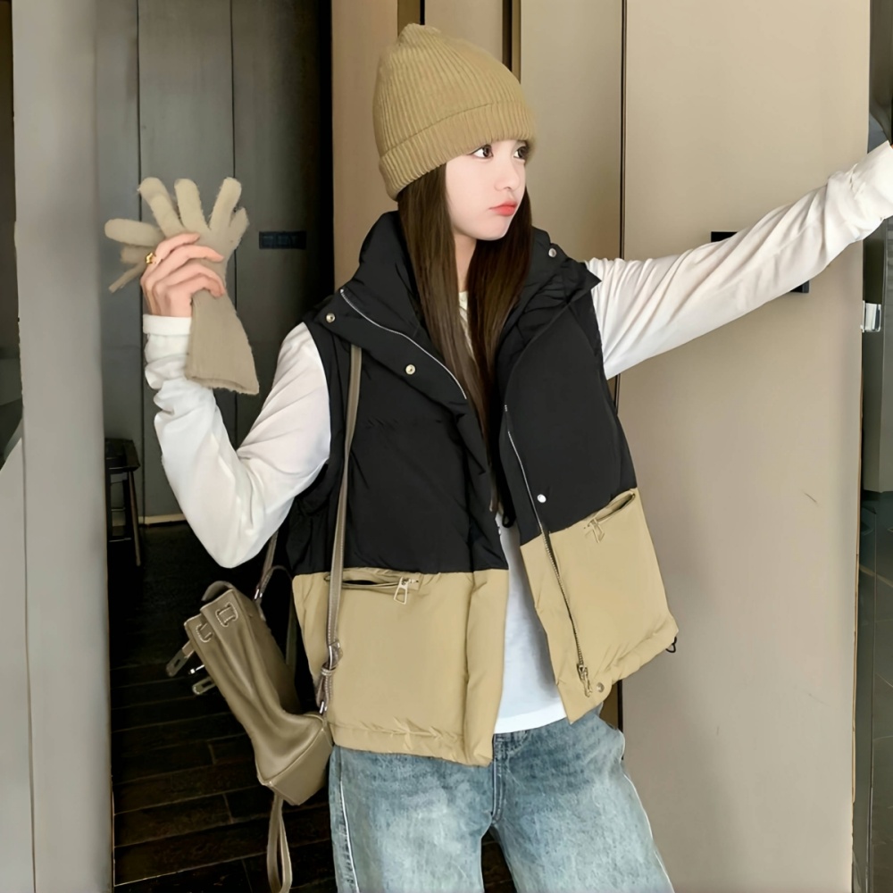 Winter waistcoat Korean style cotton coat for women