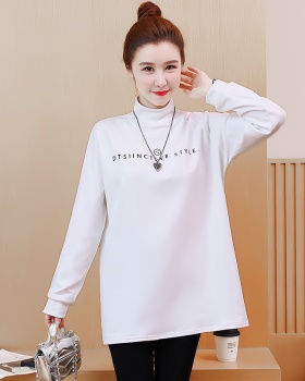 Long sleeve T-shirt long bottoming shirt for women