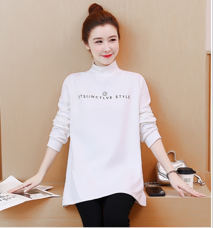 Long sleeve T-shirt long bottoming shirt for women