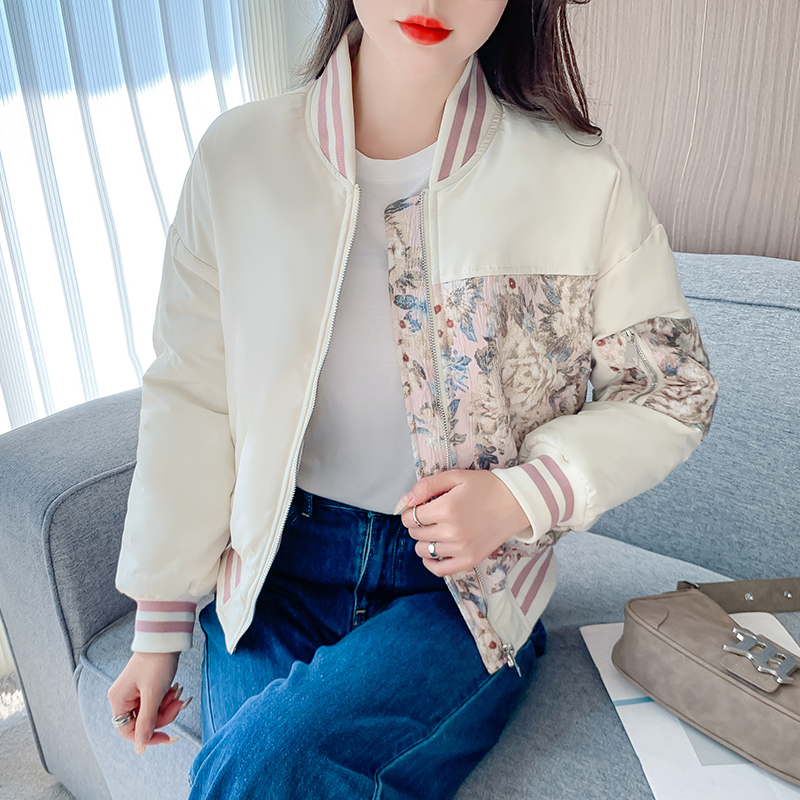 Korean style slim coat autumn and winter jacket for women