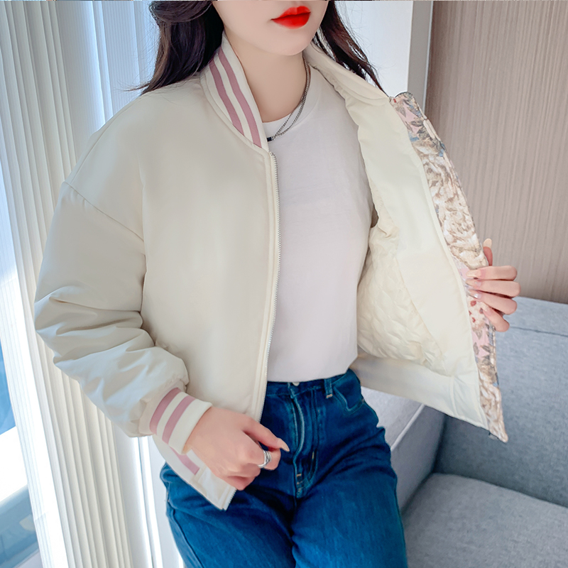 Korean style slim coat autumn and winter jacket for women