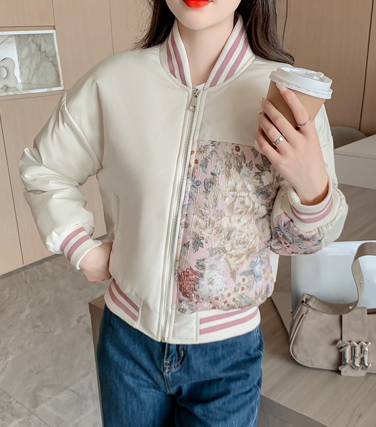 Korean style slim coat autumn and winter jacket for women