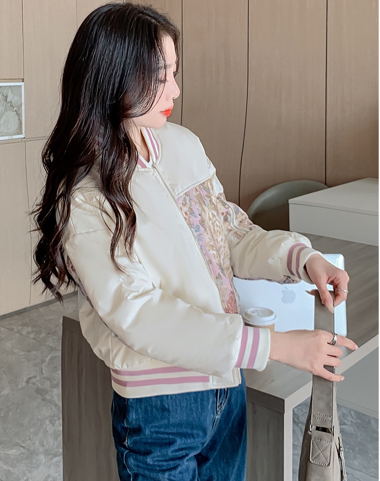 Korean style slim coat autumn and winter jacket for women