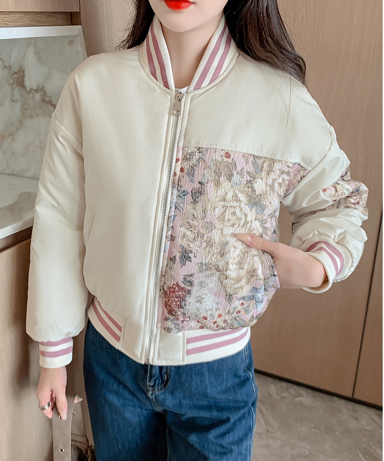 Korean style slim coat autumn and winter jacket for women