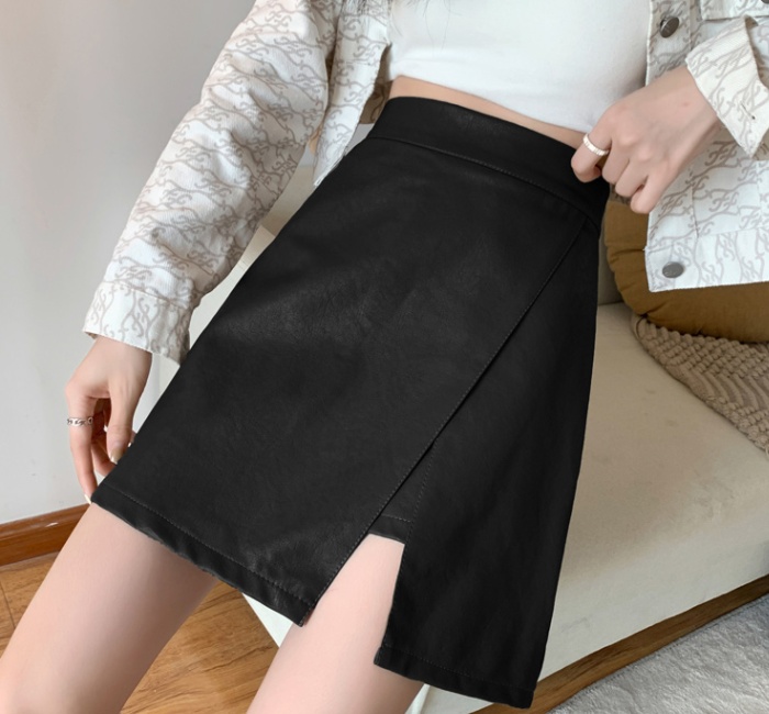 Irregular unique culottes autumn and winter skirt for women