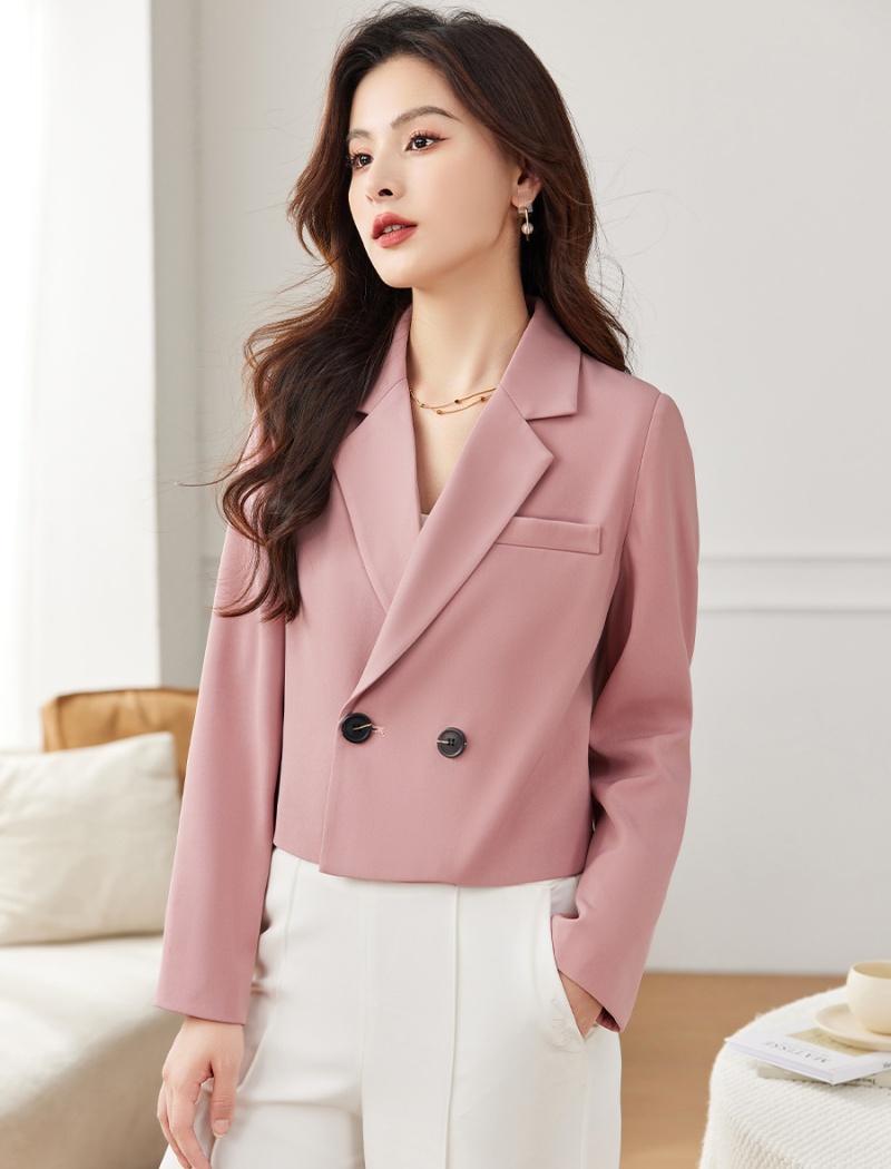 Autumn niche business suit temperament coat for women