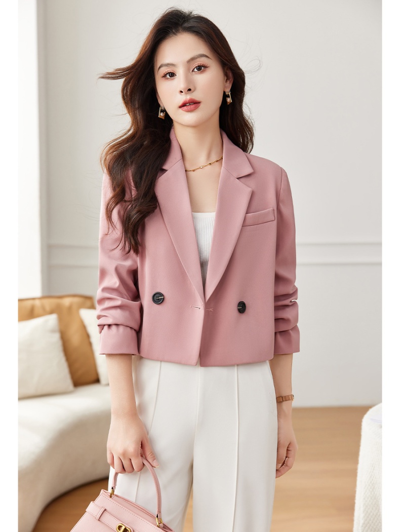 Autumn niche business suit temperament coat for women